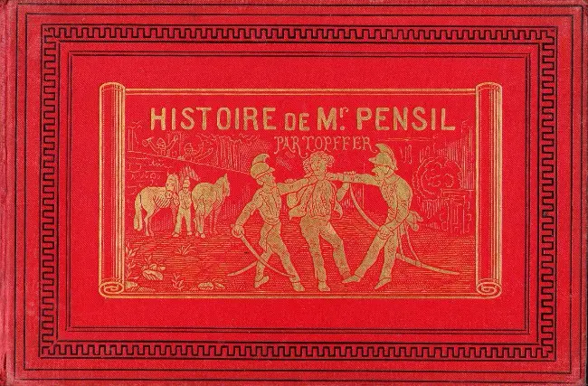 Couverture de l'album Rodolphe Töpffer - Littérature en estampes Monsieur Pensil