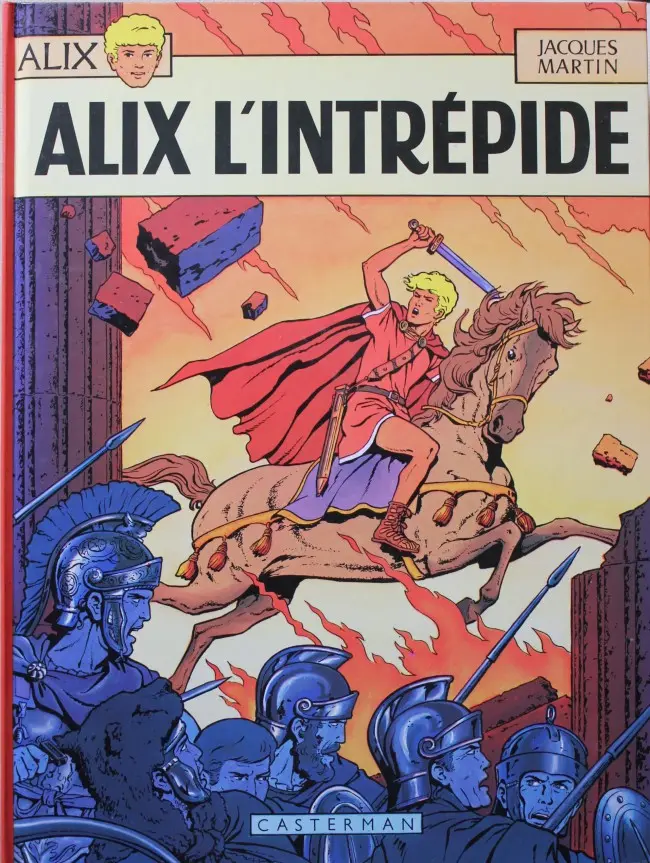 Couverture de l'album Alix Tome 1 Alix l'intrépide
