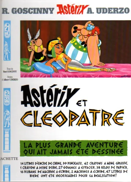 Couverture de l'album Astérix Tome 6 Astérix et Cléopâtre