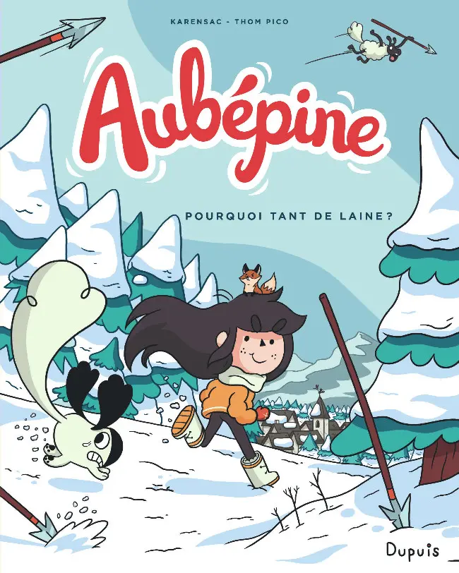 Couverture de l'album Aubépine Tome 3 Pourquoi tant de laine ?