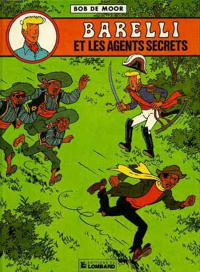 Couverture de l'album Barelli Tome 2 Barelli et les agents secrets
