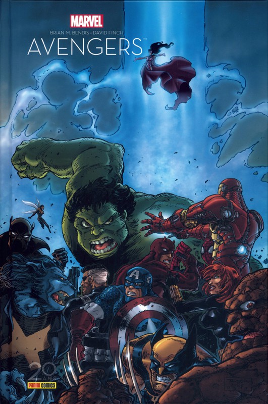 Couverture de l'album Avengers : La Séparation Édition 20 ans Panini Comics