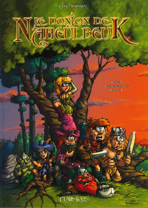 Couverture de l'album Le Donjon de Naheulbeuk Tome 3 Deuxième saison, partie 1