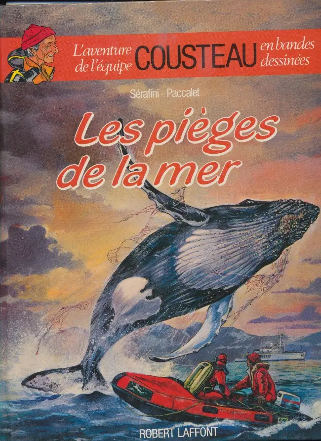 Couverture de l'album L'Aventure de l'équipe Cousteau en bandes dessinées Tome 4 Les pièges de la mer