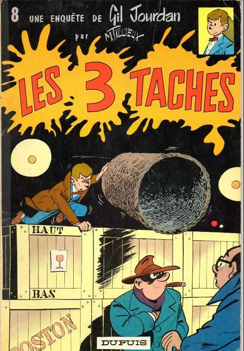 Couverture de l'album Gil Jourdan Tome 8 Les 3 taches