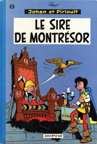 Couverture de l'album Johan et Pirlouit Tome 8 Le sire de Montrésor