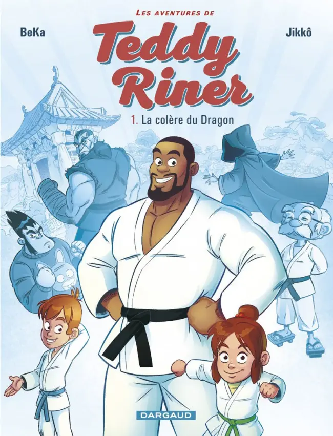 Couverture de l'album Les aventures de Teddy Riner Tome 1 La colère du dragon