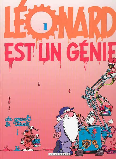 Couverture de l'album Léonard Tome 1 Léonard est un génie