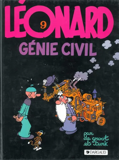 Couverture de l'album Léonard Tome 9 Génie civil