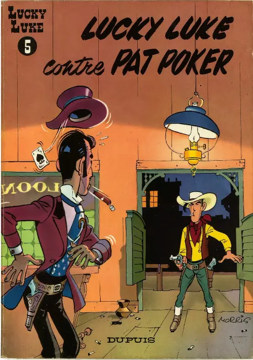 Couverture de l'album Lucky Luke Tome 5 Lucky Luke contre Pat Poker