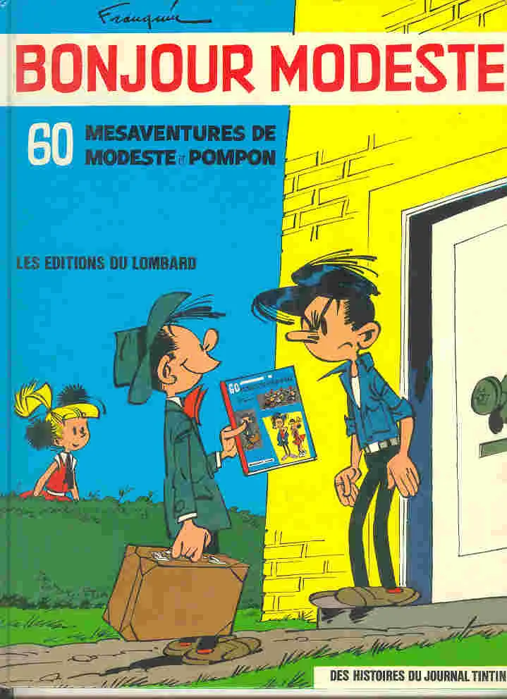 Couverture de l'album Modeste et Pompon Tome 2 Bonjour Modeste