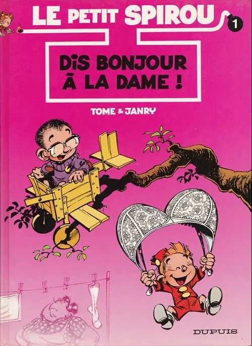 Couverture de l'album Le Petit Spirou Tome 1 Dis bonjour à la dame !