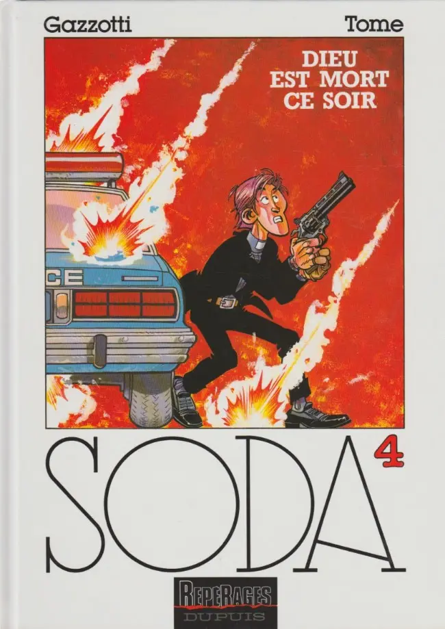 Couverture de l'album Soda Tome 4 Dieu est mort ce soir