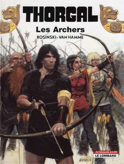 Couverture de l'album Thorgal Tome 9 Les Archers