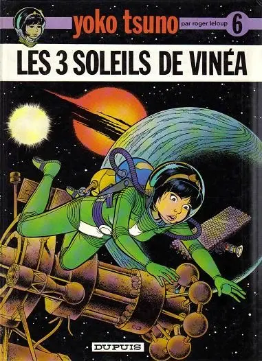 Couverture de l'album Yoko Tsuno Tome 6 Les 3 soleils de Vinéa