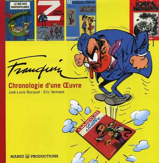 Couverture de l'album Franquin, chronologie d'une Œuvre