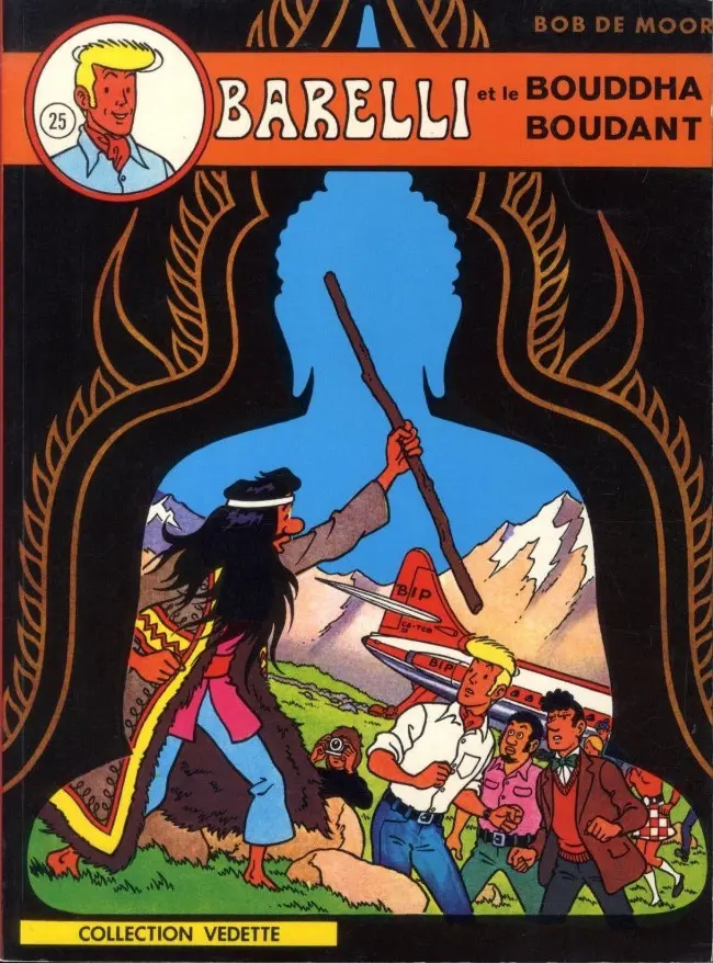 Couverture de l'album Barelli Tome 3 Barelli et le bouddha boudant