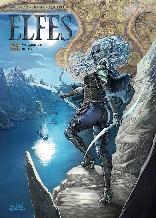 Couverture de l'album Elfes Tome 25 Vengeance noire