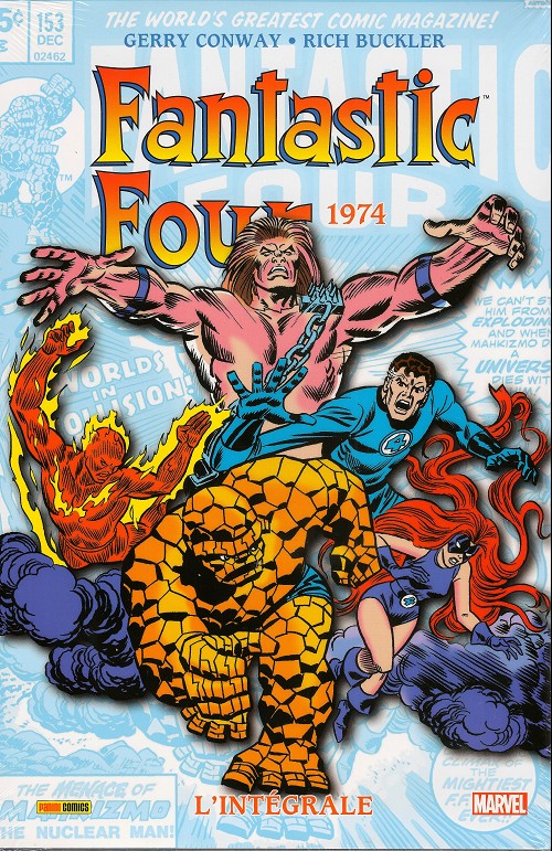 Couverture de l'album Fantastic Four - L'intégrale Tome 13 1974