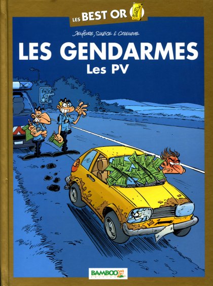 Couverture de l'album Les Gendarmes Les Best Or Les PV