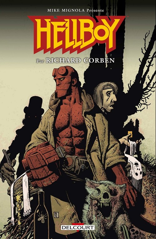 Couverture de l'album Hellboy Mike Mignola présente Hellboy par Richard Corben