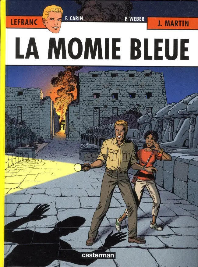 Couverture de l'album Lefranc Tome 18 La momie bleue