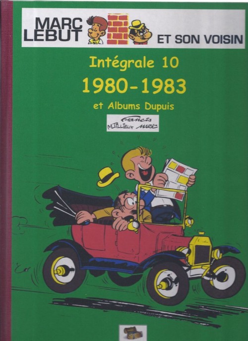 Couverture de l'album Marc Lebut et son voisin Intégrale 10 1980-1983