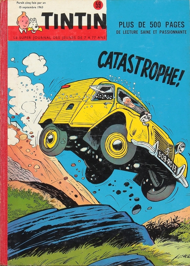 Couverture de l'album Tintin Tome 59