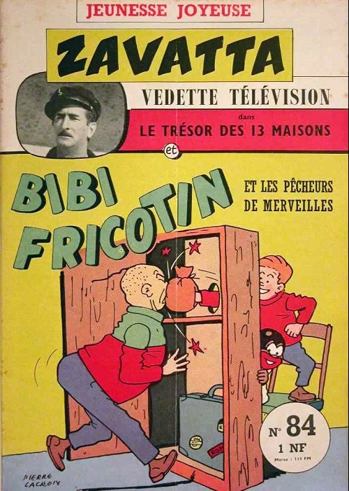 Couverture de l'album Bibi Fricotin Tome 84 Bibi Fricotin et les pêcheurs de merveilles