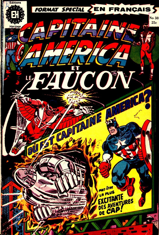 Couverture de l'album Capitaine America Tome 38 Si le Faucon tombait..!
