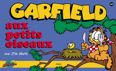 Couverture de l'album Garfield Tome 27 aux petits oiseaux