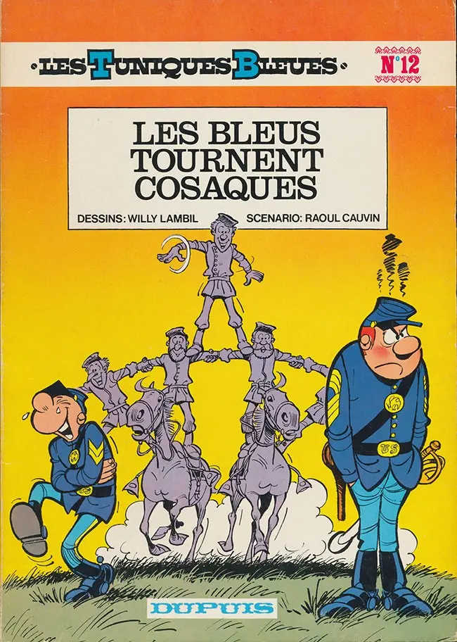Couverture de l'album Les Tuniques Bleues Tome 12 Les bleus tournent cosaques