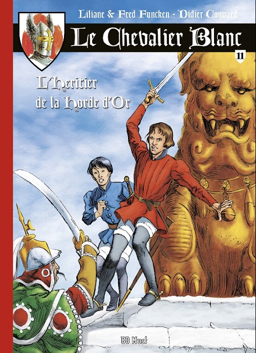 Couverture de l'album Le Chevalier blanc - Série 2 - BD Must Tome 11 L'héritier de la horde d'or