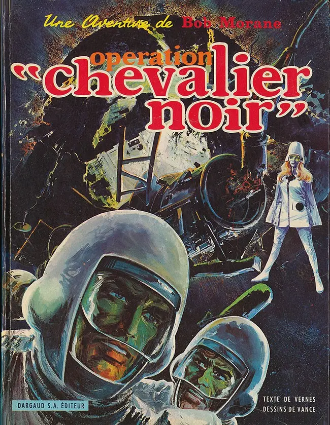 Couverture de l'album Bob Morane Tome 10 Opération chevalier noir