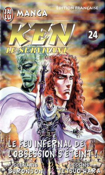 Couverture de l'album Ken le survivant Tome 24 Le Feu infernal de l'obsession s'éteint !