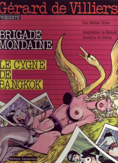 Couverture de l'album Brigade mondaine Tome 3 Le Cygne de Bangkok