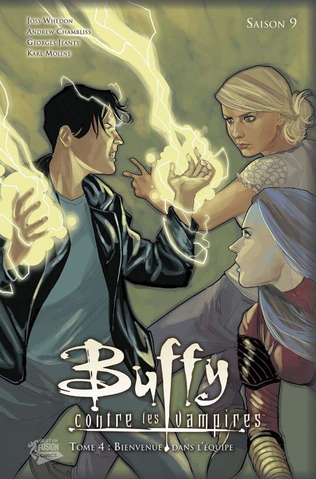Couverture de l'album Buffy contre les vampires - Saison 09 Tome 4 Bienvenue dans l'équipe