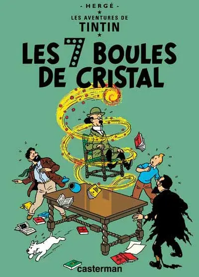 Couverture de l'album Tintin Tome 13 Les 7 boules de cristal