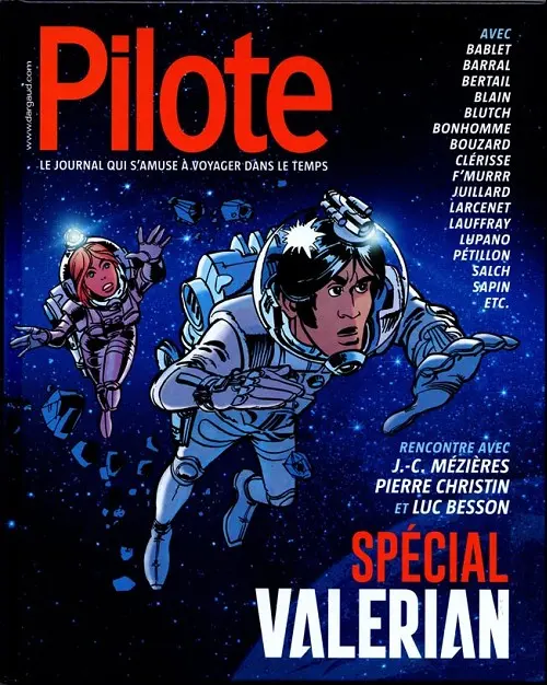 Couverture de l'album Valérian Pilote spécial valérian