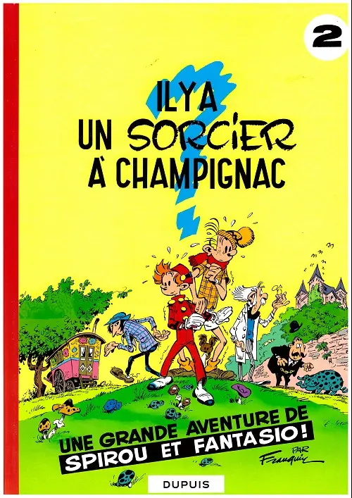 Couverture de l'album Spirou et Fantasio Tome 2 Il y a un sorcier à Champignac