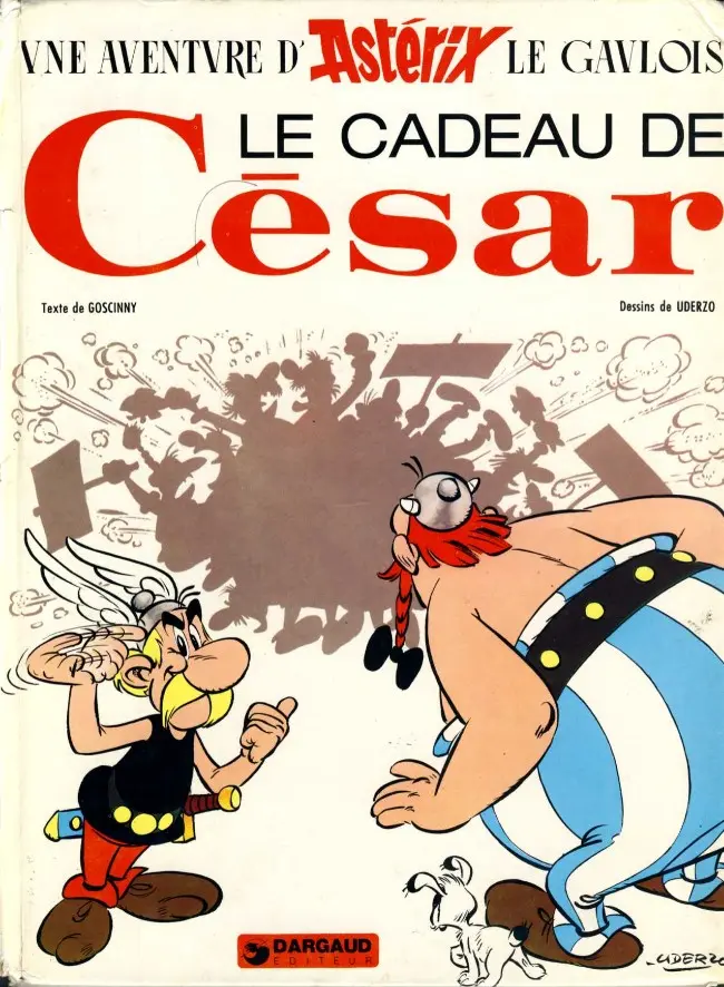 Couverture de l'album Astérix Tome 21 Le Cadeau de César