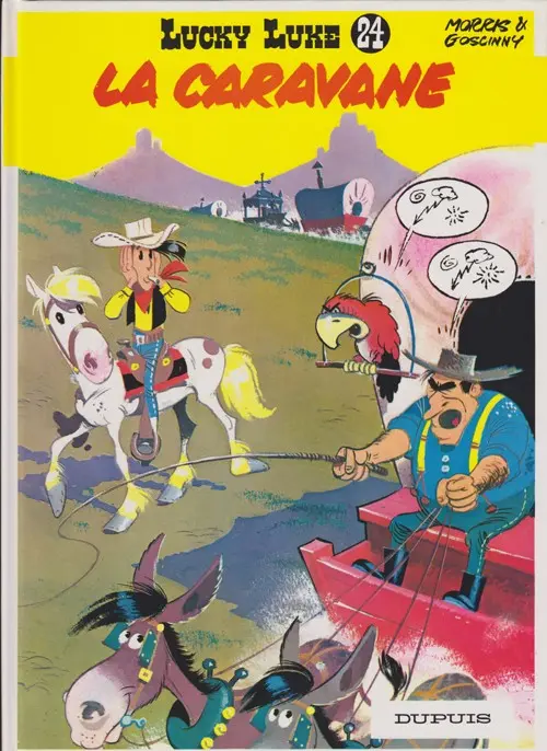 Couverture de l'album Lucky Luke Tome 24 La caravane