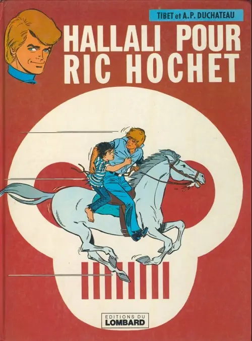 Couverture de l'album Ric Hochet Tome 28 Hallali pour Ric Hochet