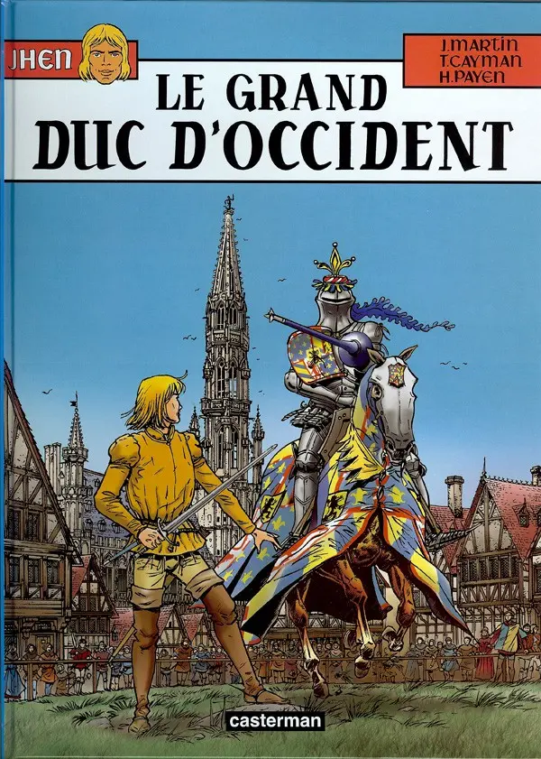 Couverture de l'album Jhen Tome 12 Le grand duc d'occident