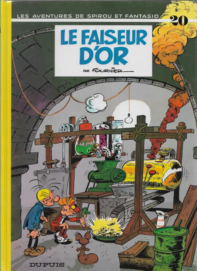 Couverture de l'album Spirou et Fantasio Tome 20 Le faiseur d'or