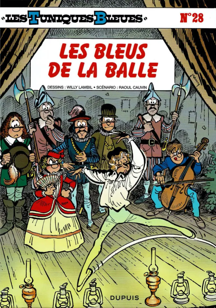 Couverture de l'album Les Tuniques Bleues Tome 28 Les Bleus de la balle