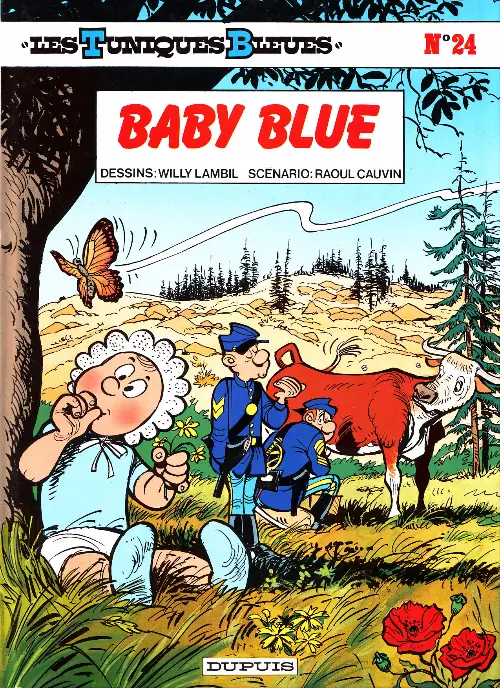 Couverture de l'album Les Tuniques Bleues Tome 24 Baby blue