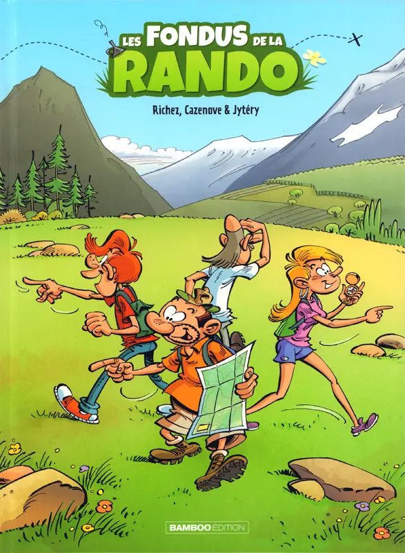 Couverture de l'album Les Fondus Tome 10 Les fondus de la rando