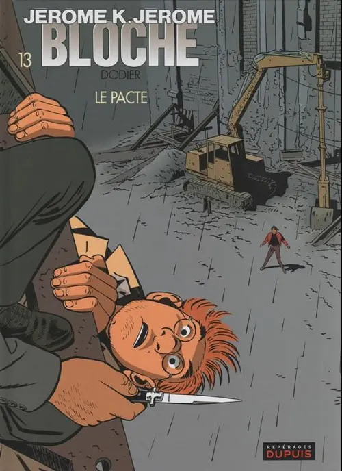 Couverture de l'album Jérôme K. Jérôme Bloche Tome 13 Le pacte