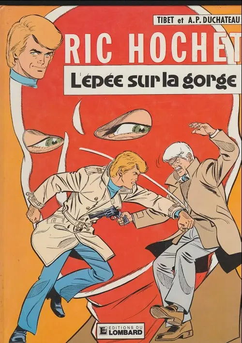 Couverture de l'album Ric Hochet Tome 27 L'épée sur la gorge